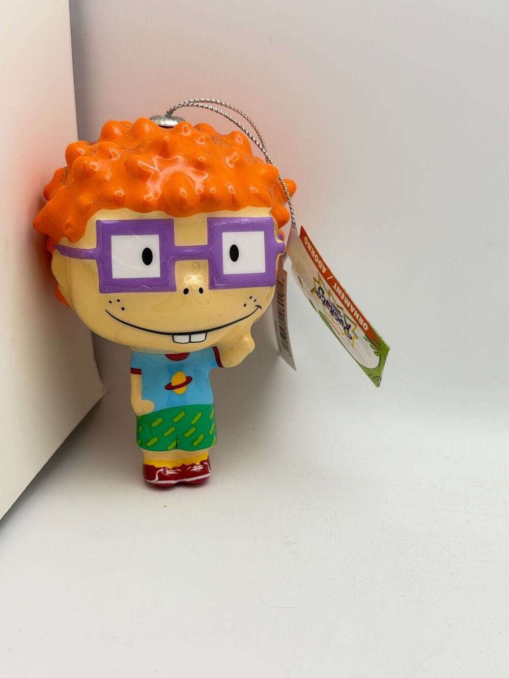 Nickelodeon Rugrats Chuckie Finster Christmas Ornament Adorno New With Tags